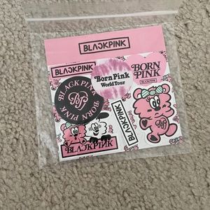 Blackpink x Verdy Amex Born Pink Sticker Pack from LA Pop-Up 2023 Brand New